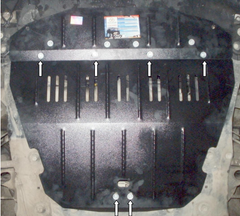 Захист двигуна Citroen Evasion (1994-2002) V-1,8; 2,0; 1,9D; 1.0117.00