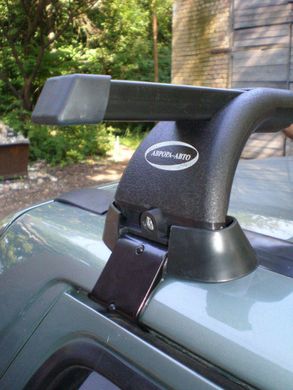 Багажник GEELY MK Sedan 2007- на гладкий дах, Квадрат