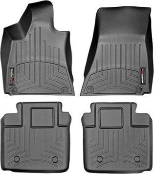 Коврики Weathertech Black для Maserati Quattroporte (mkVI)(RWD)(4 zone climate control) 2013-2016 (WT 445651-445654)