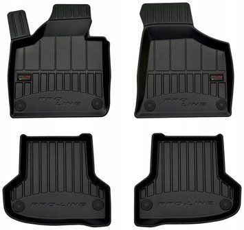 Резиновые коврики Frogum Proline 3D для Audi A3/S3/RS3 (mkII) 2003-2013 (FG 3D409040)