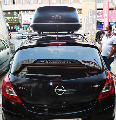 Багажник TOYOTA Corolla (E14; E15); mk X Седан 2007-2013 Oluksuz V4 1,2м, Хром