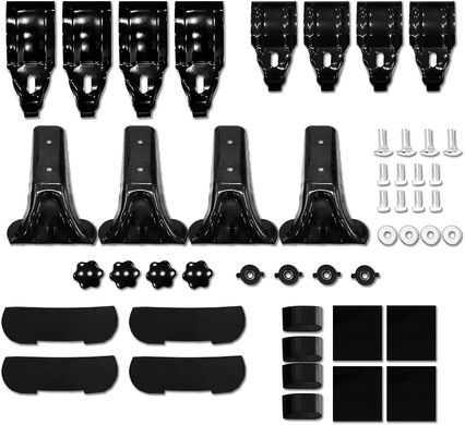 Багажник SEAT Mii Хетчбек 2012-2019 Oluksuz V4 1,2м, Хром