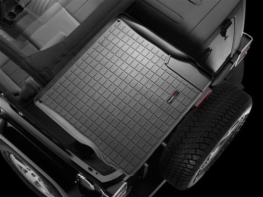 Килимок Weathertech Black для Jeep Wrangler Unlimited (JK)(trunk behind 2 row) 2007-2010 (WT 40324)