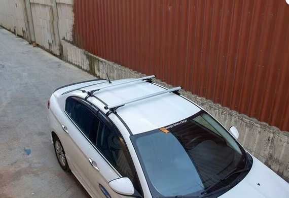 Багажник SEAT Mii Хетчбек 2012-2019 Oluksuz V4 1,2м, Хром