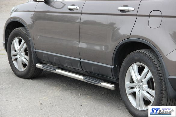 Боковые подножки Chevrolet Niva 2010+ d60х1,6мм