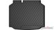 Гумові килимки в багажник Gledring для Seat Leon (mkIII)(5-дв. хетчбэк) 2013-2020 (багажник с защитой) (GR 1802-1998)