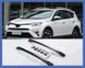 Поперечки на рейлінги Toyota RAV4 2013-2019 (original design), Аєродинамічна