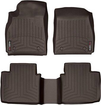 Килимки Weathertech Choco для Cadillac XTS (mkI) 2013&rarr; (WT 474601-474602)