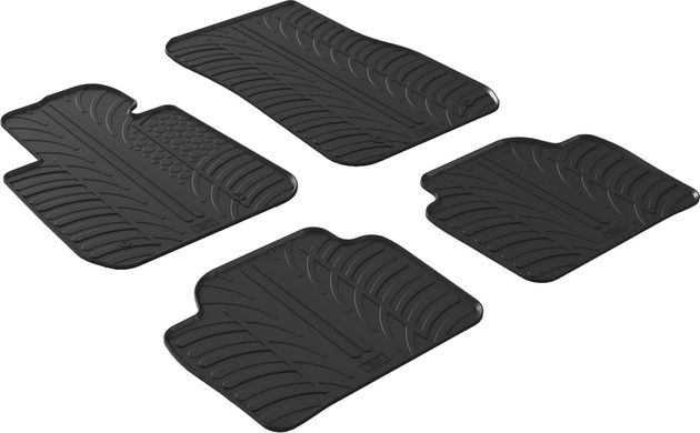 Резиновые коврики Gledring для BMW 3-series (F30; F31; F80) 2012-2018 (GR 0359)