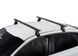 Поперечины Fiat Punto 3 двери 2012- на гладкую крышу, Черный, Аэродинамическая
