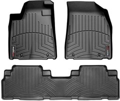 Килимки Weathertech Black для Lexus RX (mkIII)(4 fixing hooks) 2009-2015 (WT 442291-442292)