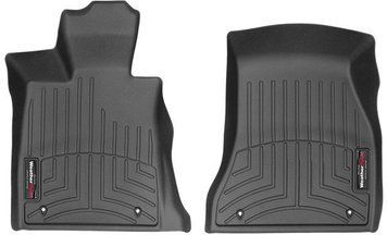 Килимки Weathertech Black для BMW 7-series (G11/G12)(AWD & RWD)(no console)(1 row) 2015&rarr; (WT 449391)