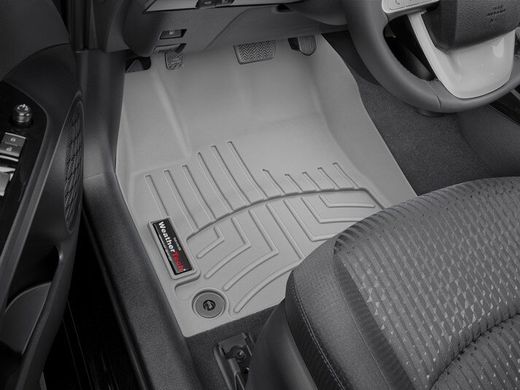 Килимки Weathertech Grey для Toyota Prius (mkIV); Prius Prime (Plug-in Hybrid)(mkII) 2015→ (WT 469171-469172)