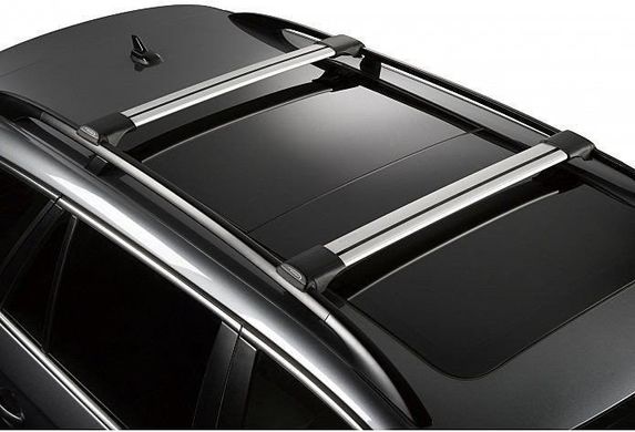 Поперечины на рейлинги Mitsubishi ASX 2012+ хром