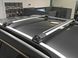 Багажник Turtle AIR1 Chevrolet D-max 2012-2019 на рейлінги, Хром, Аеродинамічна