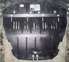 Захист двигуна Citroen Jumpy II (2004-2007) V-1,8; 2,0; 1,9D; 1.0117.00