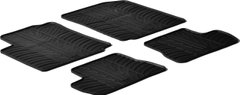 Гумові килимки Gledring для Citroen C2 (mkI) 2003-2009 (GR 0112)