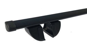 Поперечины SSANGYONG Rodius SUV 2004-2012 Oval STL на рейлинги 1,3м, Черный, Овальная