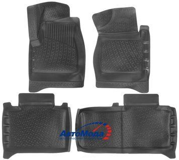 Килимки в салон для УАЗ 3163 Patriot I (12-) полиуретановые 282020101 282020201