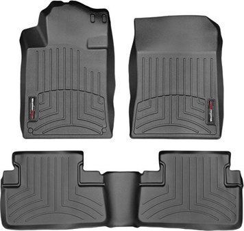 Коврики Weathertech Black для Peugeot 508 (mkI) 2010-2018 (WT 444321-444322)