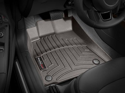 Килимок Weathertech Choco для Audi A4/S4/RS4 (B8)(1 row); A5/S5/RS5 (sportback)(mkI)(1 row) 2007-2016 (WT 472121)
