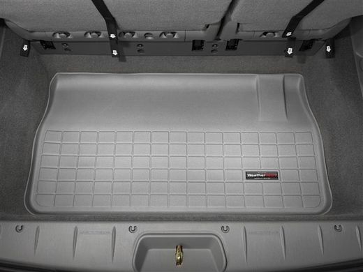 Килимок Weathertech Grey для Dodge / Chrysler Grand Caravan (mkIV-mkV)(Stow & Go Seats)(trunk behind 3 row) 2001-2016 (WT 42265)
