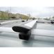 Поперечки UAZ Patriot SUV 05- Amos Nowy Wind на рейлінги 1,3м, Хром, Аеродинамічна