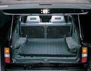 Килимок Weathertech Black для Nissan Pathfinder (mkII); Infiniti QX (mkI)(trunk behind 2 row) 1996-2004 (WT 40066)