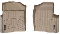 Килимки Weathertech Beige для Ford F-150 (all cabs)(mkXI)(no 4x4 shifter)(1 fixing hook)(1 row) 2009-2010 (WT 451791)