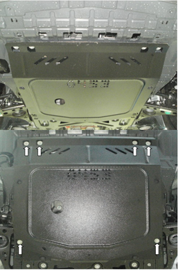 Захист двигуна Chevrolet Tracker (2013-) V-1,4; 1,8 i 1.0453.00