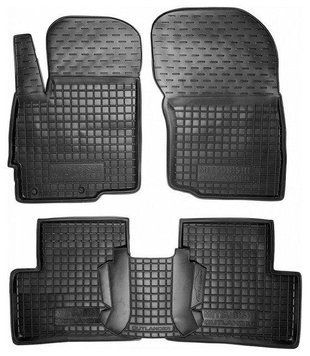 Коврики в салон для Mitsubishi Outlander 2012- черный, кт - 4шт 11244 Avto-Gumm