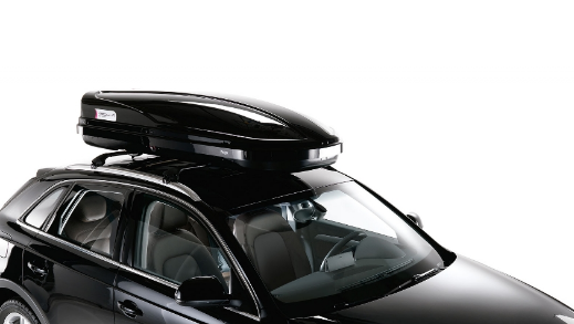 Автобокс Modula WEGO 500 чорний глянсовий на дах автомобіля