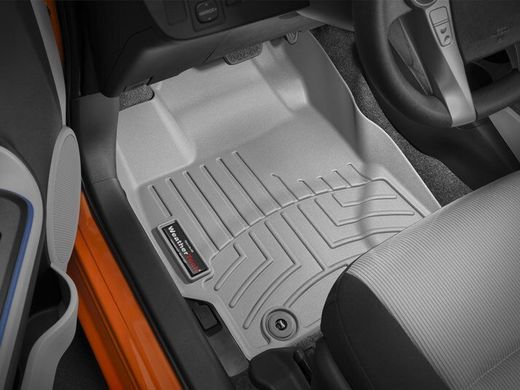 Килимки Weathertech Grey для Toyota Prius C (hatch)(mkI) 2012-2015 (WT 464181-464183)