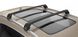 Поперечины Peugeot 5008 2017- 5 дверей на интегрированные рейлинги, Черный, Аэродинамическая