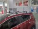 Поперечини Turtle AIR2 Peugeot 5008 2017- 5 дверей на інтегровані рейлінги,, Черный, Аєродинамічна