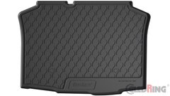 Резиновые коврики в багажник Gledring для Seat Ibiza (mkIV)(5-дв. хетчбэк) 2008-2017 (багажник) (GR 1801)