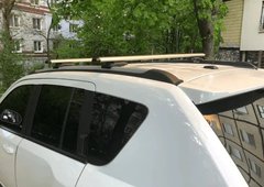 Багажник Jeep Compass 2011-2017 на штатне місце, Хром, Овальна