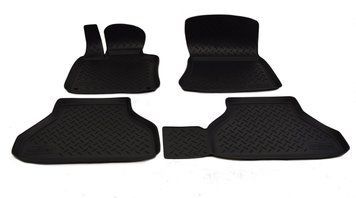 Коврики в салон для BMW X5 (E70) (07-)/X6(E71) (08-) (полиур., компл - 4шт) NPL-Po-07-06