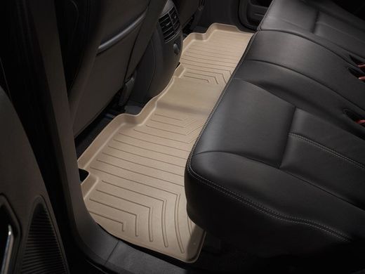 Коврики Weathertech Beige для Ford Edge (mkI)(manual driver seat) 2011-2014 (WT 453491-4510002)