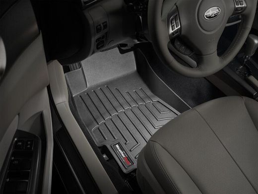 Килимки Weathertech Black для Subaru Forester (mkIII)(no subwoofer under driver seat) 2008-2012 (WT 441881-441662)
