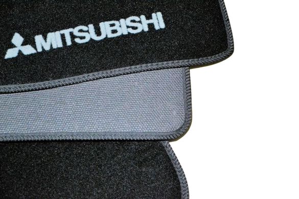 Килимки в салон текстильні для Mitsubishi Lancer (2003-2007) /Чёрные, кт. 5шт BLCCR1392