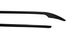 Рейлинги Mercedes Vito 639 2004-2015 длинная база черные (Extra Long) (ножка метал), Черные