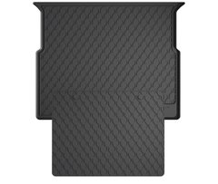 Гумові килимки в багажник Gledring для Citroen C4 Picasso (mkII) 2013→ (нижний)(багажник с защитой) (GR 1751-1999)