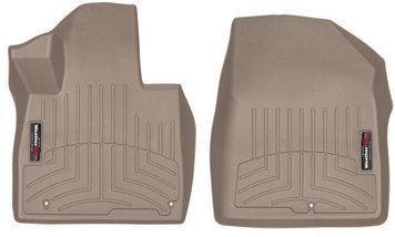 Килимки Weathertech Beige для Hyundai Santa Fe (mkIV)(1 row) 2019&rarr; (WT 4514851)