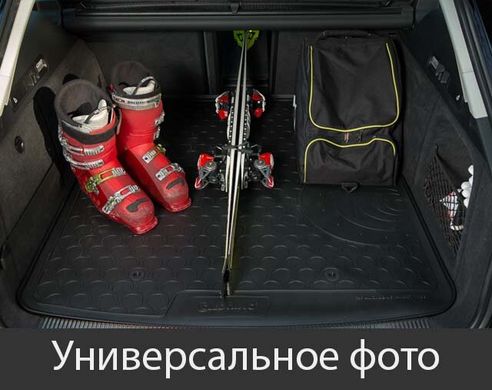 Резиновые коврики в багажник Gledring для Seat Leon (mkIII)(5-дв. хетчбэк) 2013-2020 (багажник) (GR 1802)