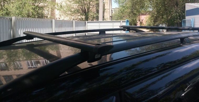 Поперечины Chery Tiggo SUV 2014-2019 Amos Futura Wind 1,3м, Аэродинамическая