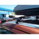 Поперечины VOLKSWAGEN Tiguan SUV 2007-2016 Amos Boss Wind на рейлинги 1,07м, Хром, Аэродинамическая