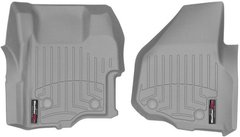 Коврики Weathertech Grey для Ford Super Duty (extended & double cab)(mkIII)(with 4x4 shifter)(no dead pedal)(1 row) 2011-2012 automatic (WT 464261)