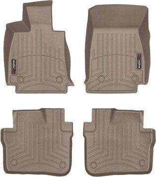 Коврики Weathertech Beige для Cadillac CT6 (mkI) 2016&rarr; (WT 459541-459542)