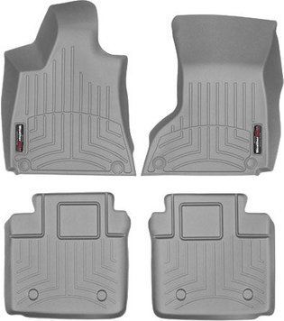 Килимки Weathertech Grey для Maserati Quattroporte (mkVI)(AWD)(4 zone climate control) 2016&rarr; (WT 468821-465654)